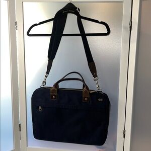 Jack spade slim breifcase blue ECU